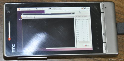 Ubuntu ruleaza acum pe HTC Diamond2 (Video)