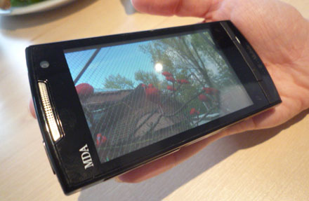 HTC Diamond 2 in actiune