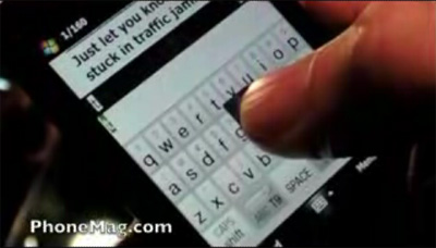 HTC Diamond Keyboard