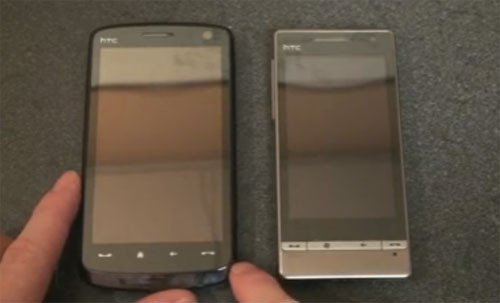 HTC Touch HD versus Diamond 2