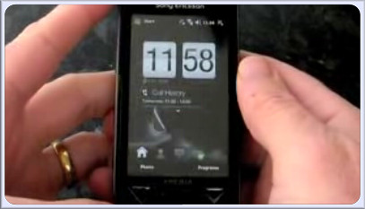 TouchFlo 3D pe XPERIA