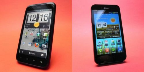 HTC Incredible S vs LG Optimus Black