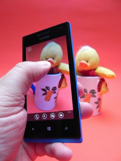 Camera lui Huawei Ascend W1