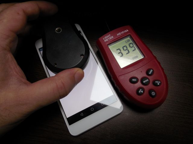 Luminozitate ecran Huawei Honor 6