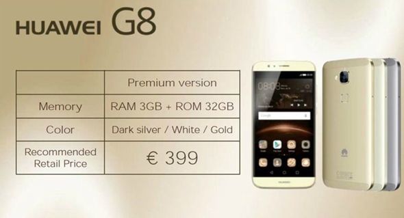 Pret Huawei G8