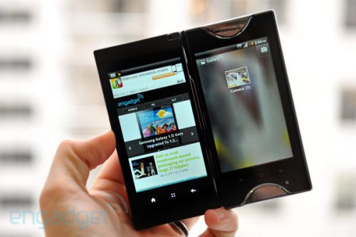 Kyocera Echo, un telefon Android cu "2 ecrane touch la preţul unuia" (Video)