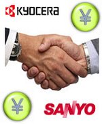 Kyocera cumpara sectiunea mobila a celor de la Sanyo