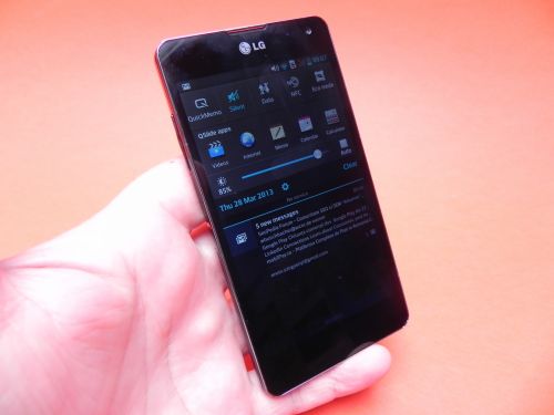 LG Optimus G - bara de notificari