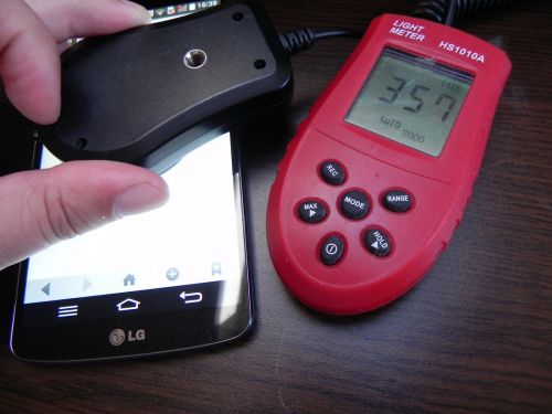 LG G Pro 2 - luminozitate display