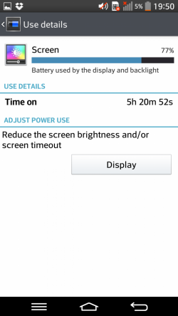 LG G Pro 2 - bateria