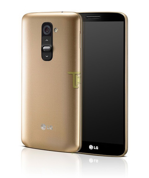 LG G2 auriu