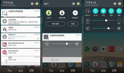 Noi capturi de ecran din Android 5.0 Lollipop pentru LG G3 ajung pe web; primim și un hands-on video cu noua versiune