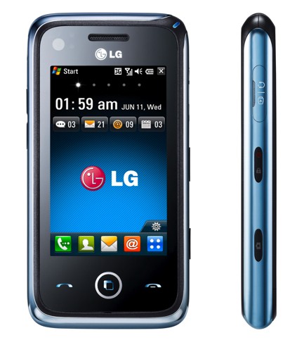 LG anunta telefonul Windows Mobile GM730, cu interfata S-Class