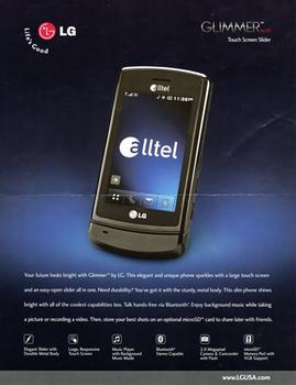 LG: LG Glimmer, cel mai nou telefon