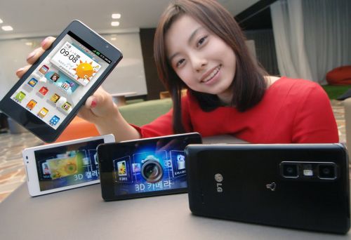  Smartphone-urile LG din februarie 2012: Optimus Vu, Optimus 3D Max, Optimus 4X HD, Optimus LTE Tag
