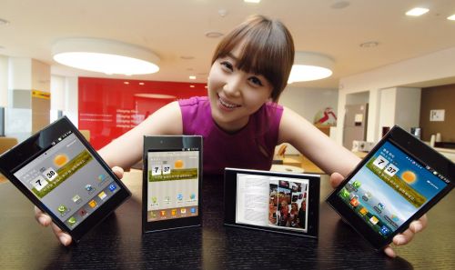  Smartphone-urile LG din februarie 2012: Optimus Vu, Optimus 3D Max, Optimus 4X HD, Optimus LTE Tag