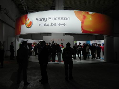 Standul Sony Ericsson MWC 2011