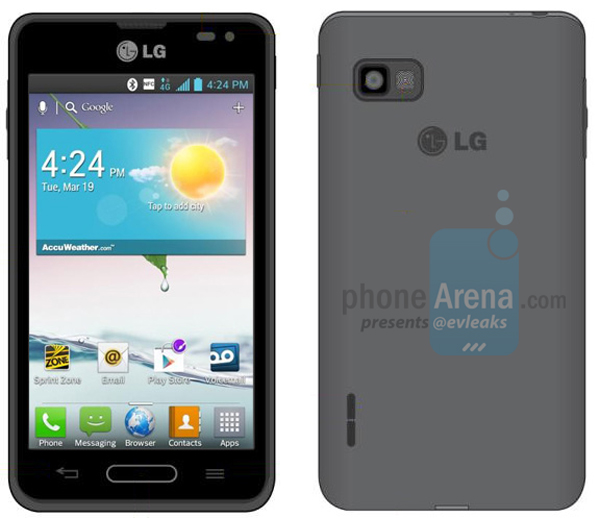 LG Optimus F3 îşi face apariţia în prima imagine, telefon midrange cu LTE