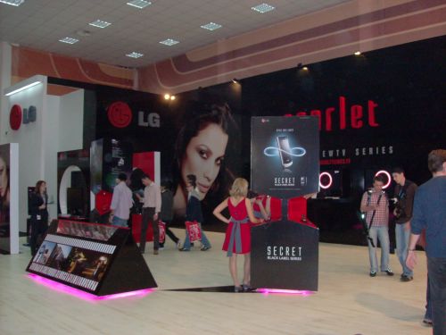 LG: LG Secret KF750 in Romania la CERF 2008
