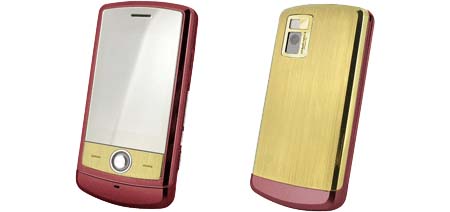 LG: Telefonul LG Iron Man, o comoara aurita de 18 karate
