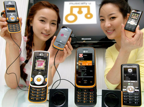 LG lanseaza un nou telefon muzical