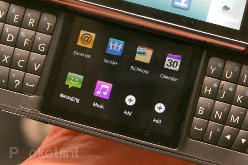 Telefon LG cu două ecrane și qwerty - concept inedit