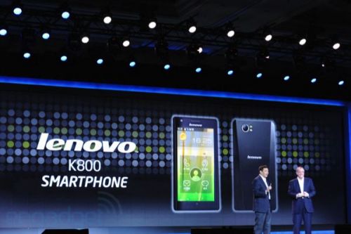 CES 2012: Primul smartphone cu procesor Intel Atom este Lenovo K800 - iată detalii