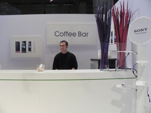 Standul Sony de la MWC 2012