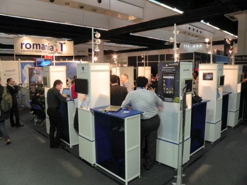 Standul Romaniei la Mobile World Congress