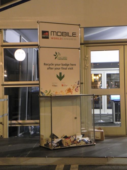 Colectare legitimatii MWC 2012