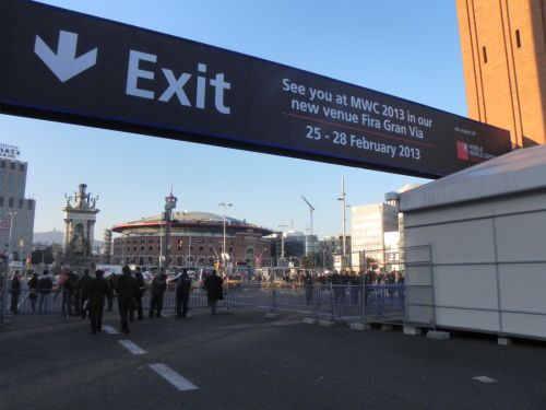 MWC 2012, exit...