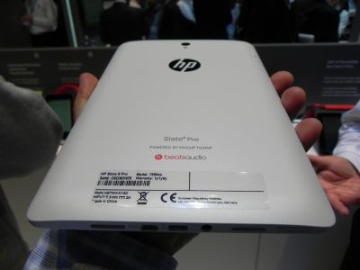 HP Slate8 Pro Hands on preview - tableta cu Beats Audio, preț accesibil (Retro MWC 2014 - Video)