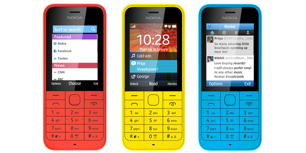 MWC 2014: Nokia anunță două noi terminale accesibile: Nokia 220 și Asha 230