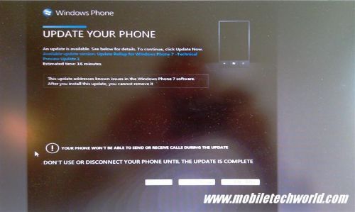 Windows Phone 7 primeste un update important