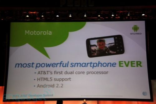 Motorola Atrix 4G, smartphone dual core confirmat oficial În pre-show-ul CES