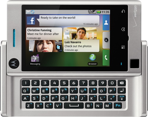 Motorola Devour, anuntat oficial, inca un smartphone cu MOTOBLUR
