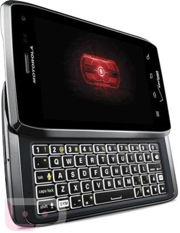 Motorola Droid 4 acum și În imagini, un Droid RAZR mai mic și dotat cu tastatură