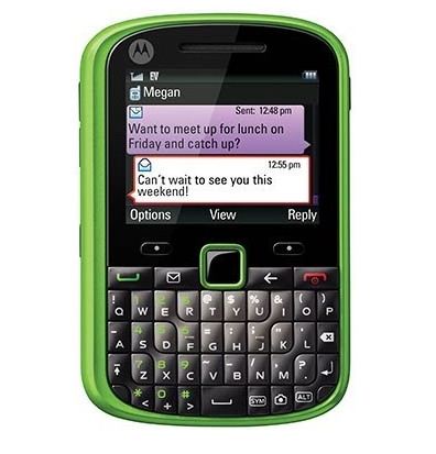 Motorola Grasp WX404, inca un telefon "verde" stilat
