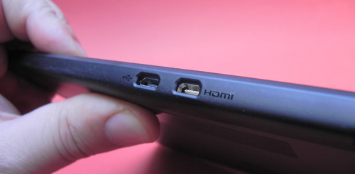 Motorola Xoom 2 - port HDMI si microUSB