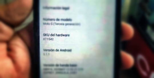 Motorola Moto G 2015