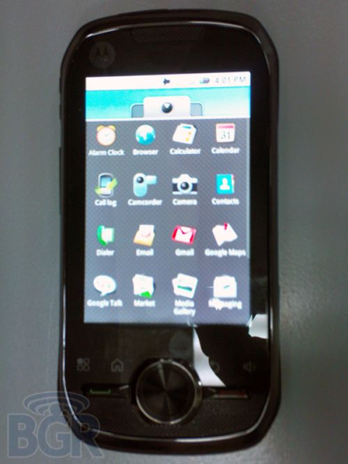 Motorola i1, rebranding pentru telefonul Android Opus One?