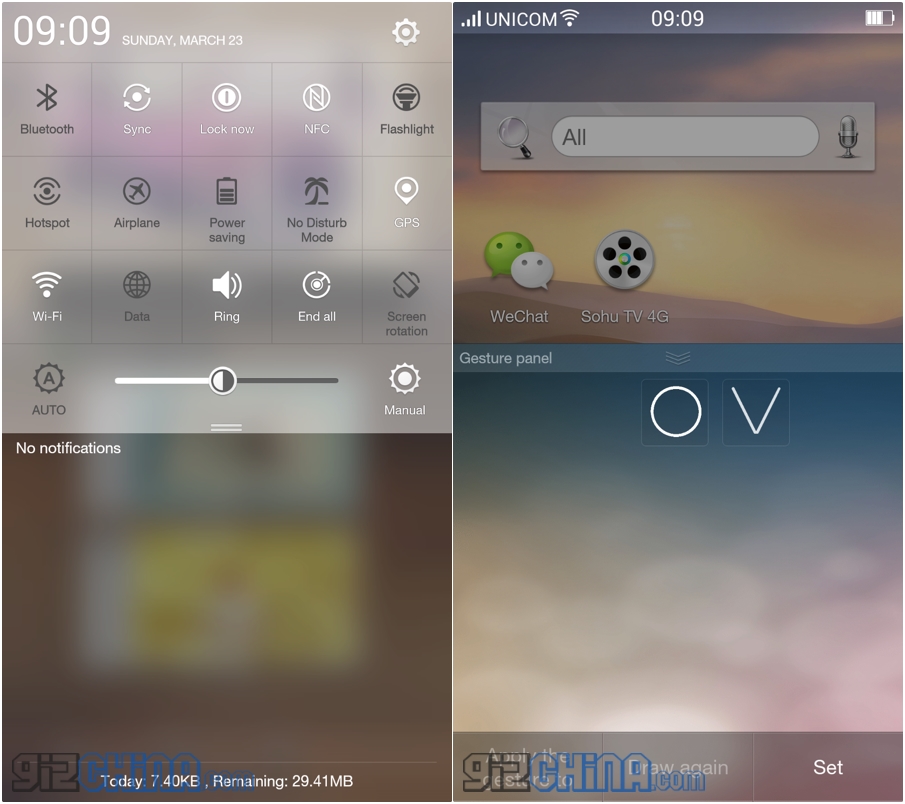 Noua interfață ColorOS 2.0 Beta de pe Oppo Find 7 prezentată pe scurt (Video)