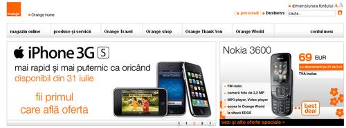 iPhone 3GS in Romania confirmat pe 31 Iulie