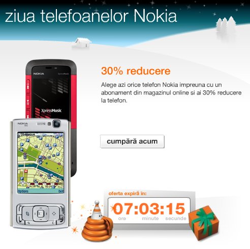 Telefoane Nokia cu 30% mai ieftin