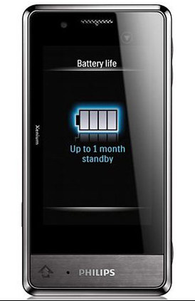 Philips Xenium X703, inca un handset cu baterie impresionanta