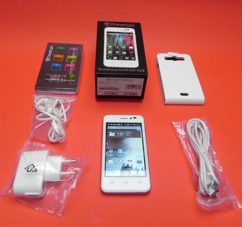 Prestigio Multiphone 5400 Duo unboxing
