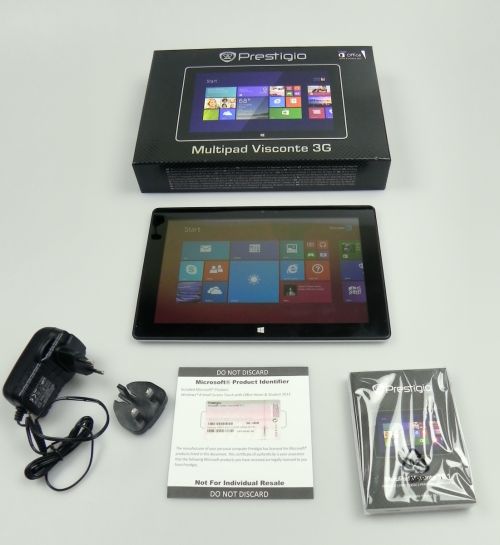 Prestigio MultiPad Visconte unboxing