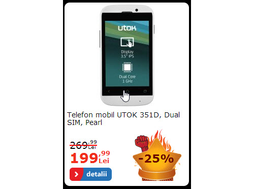 UTOK 351D la reducere