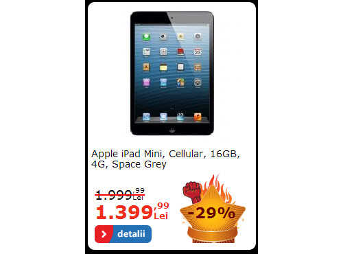 iPad mini la reducere