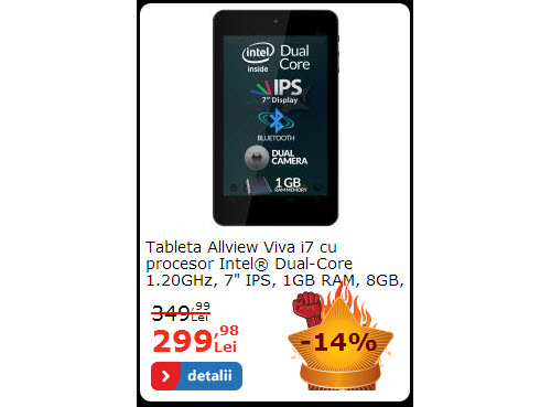 Allview Viva i7 la reducere